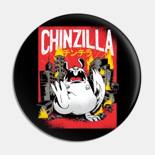 CHINCHILLA MONSTER - CHINZILLA! Pin