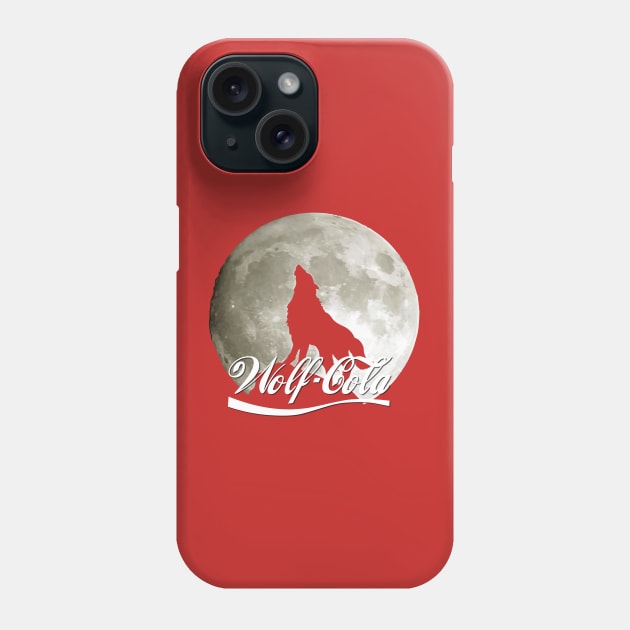 Wolf Cola Phone Case by tjfdesign