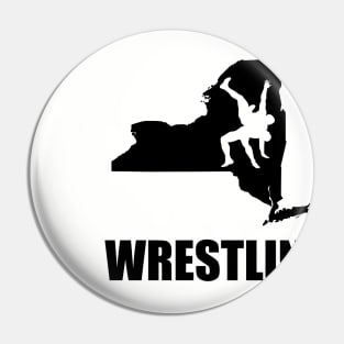 New York Wrestling Pin