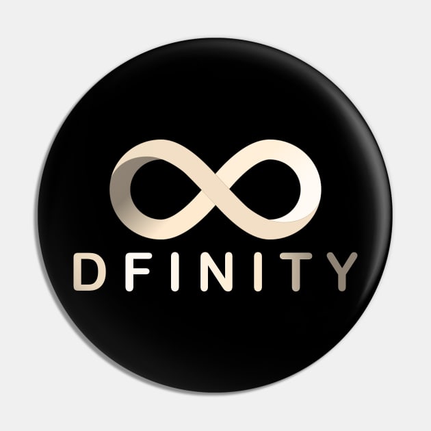 DFINITY golden logo Pin by Fanbros_art