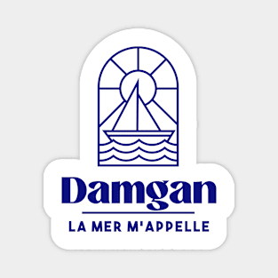 Damgan the sea is calling me - Brittany Morbihan 56 Sea Holidays Beach Magnet