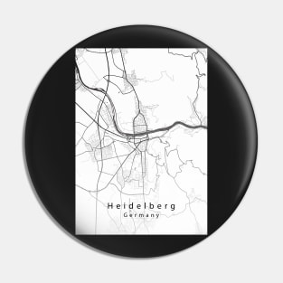 Heidelberg Germany City Map Pin