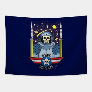 Space Skull Tapestry