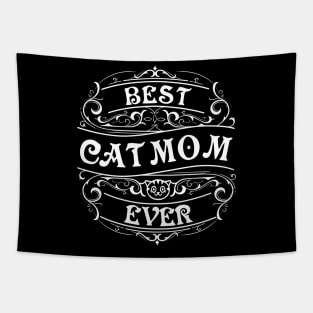 Best cat mom ever Tapestry