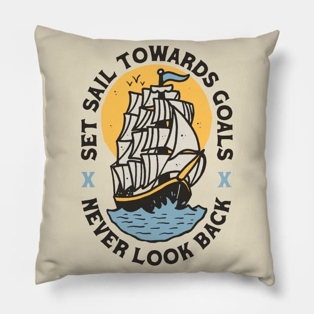 Set Sail Pillow by TerpeneTom