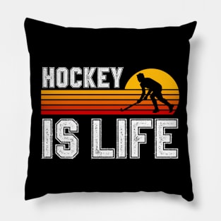 Hockey Is Life Pillow