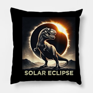 Dinosaur Astrology Celestial Solar Eclipse Astrology Lovers Pillow