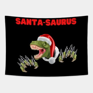 Christmas Dinosaur, Santa Saurus, How To Open Gifts 101, Tree Rex, Tree Rex Christmas, Dinosaur Christmas, Christmas Dinosaur, Dinosaur Lover, Dinosaur Gift Idea Tapestry