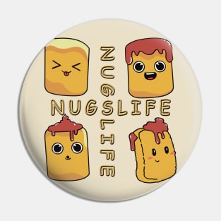 chicken nuggets club Pin