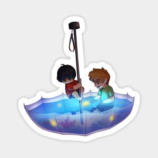 Umbrella Pool (NightLight) Magnet