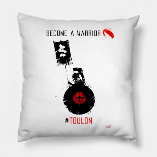 Toulon city warriors harbor Pillow