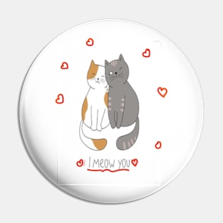 I MEOW YOU Pin