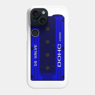 Blue 4G63 Phone Case