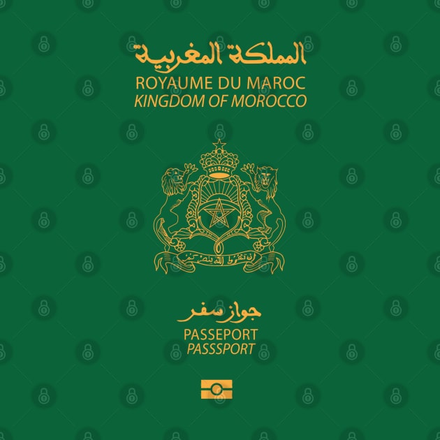 Moroccan passport by Travellers