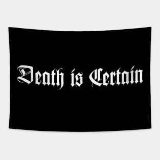 Death is Certain Tapestry