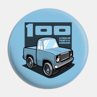 Light Blue - D-100 (1978) Pin