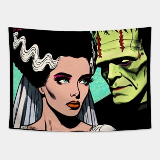 Bride of Frankenstein Tapestry