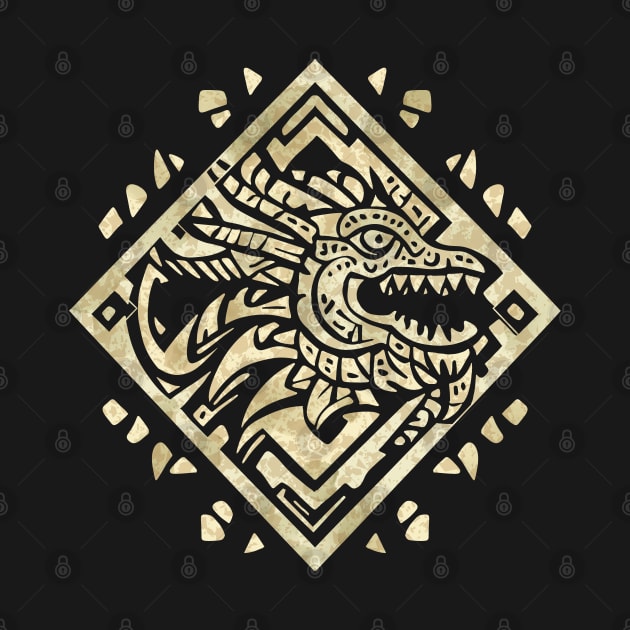 Aztec Dragon by EzekRenne