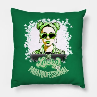 One lucky St Patrick’s Day Pillow