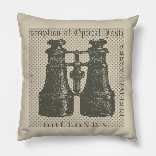 Optical instruments Pillow by howaboutthat