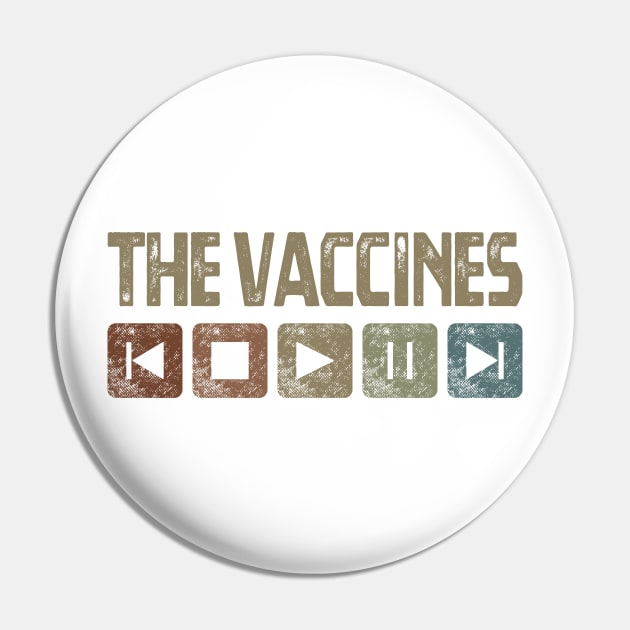 The Vaccines Control Button Pin by besomethingelse