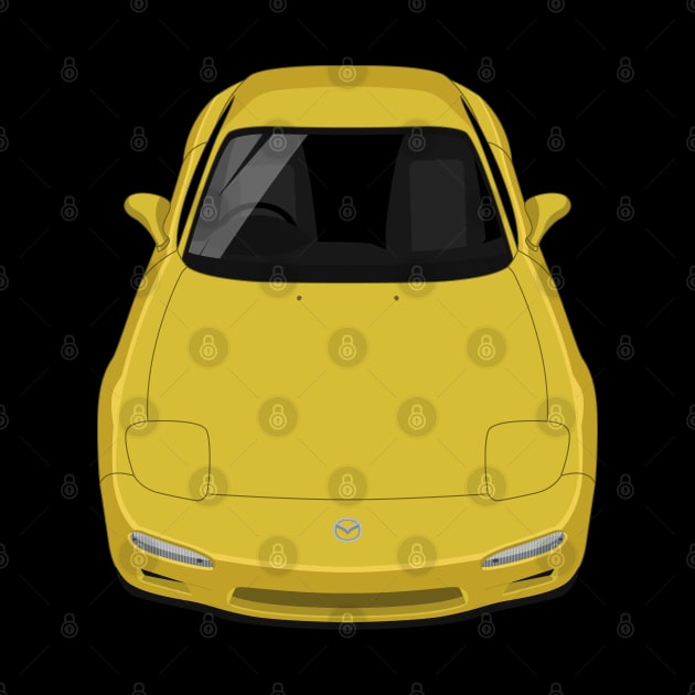 RX-7 3rd gen FD3S - Yellow by jdmart