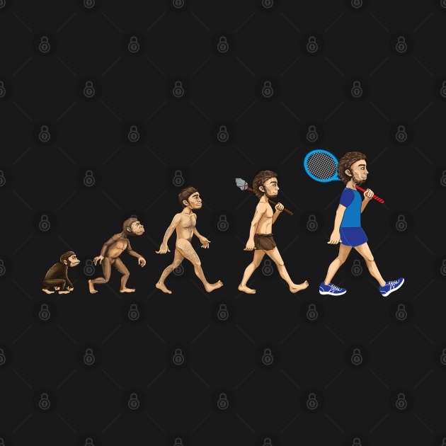 The Evolution Of Tennis by TeeShirt_Expressive