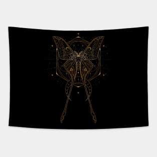 Chinese Luna Moth - Actias Dubernardi Tapestry