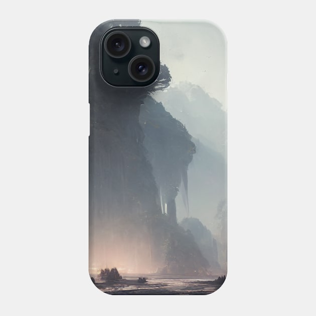 landscape nature wallpaper aestetic dreamland Phone Case by GoranDesign