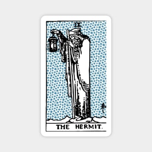 Modern Tarot Design - 9 The Hermit Magnet