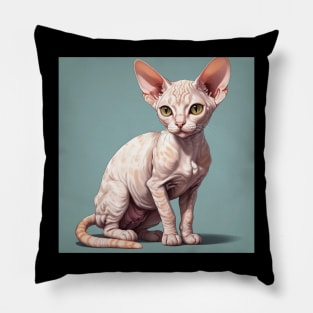 DEVON REX CAT Pillow