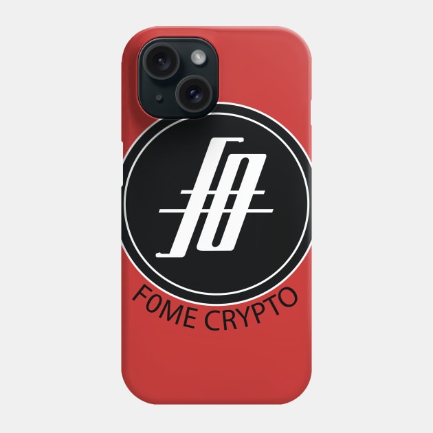 F0ME Crypto coin Phone Case by gingerman