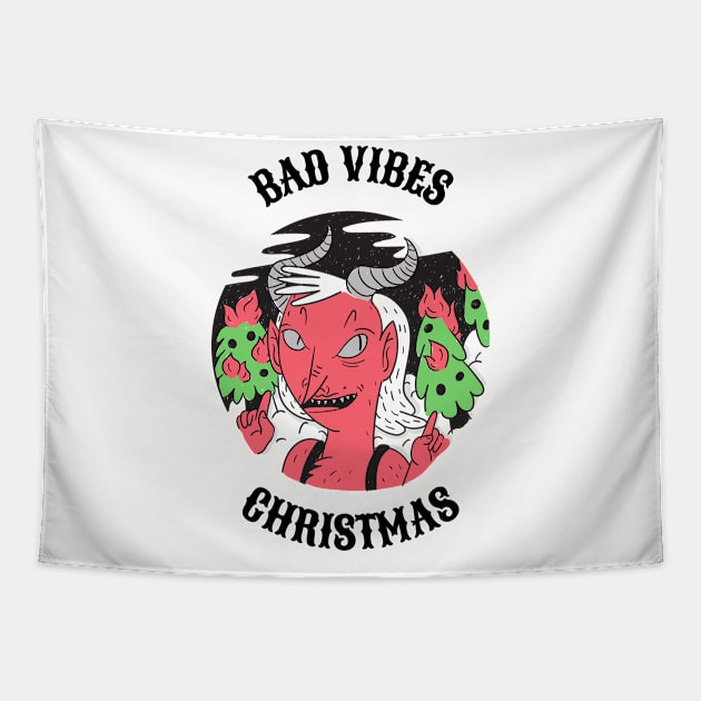 Bad Vibes Tapestry by sydorko