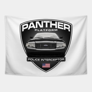 Panther Platform - Crown Victoria (Black Car) Tapestry