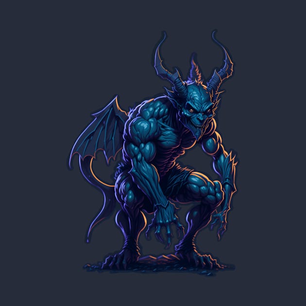 Neon Gargoyle by Sidewinder82