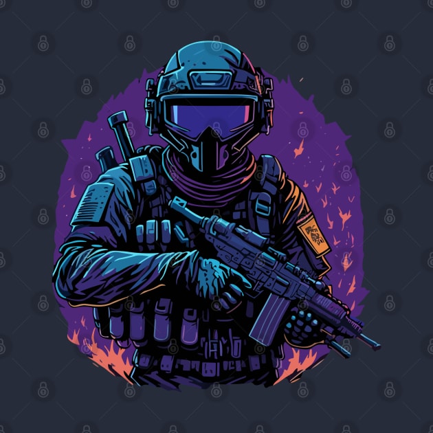 Soldier by DesignVerseAlchemy