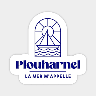 Plouharnel the sea calls me - Brittany Morbihan 56 BZH Sea Magnet