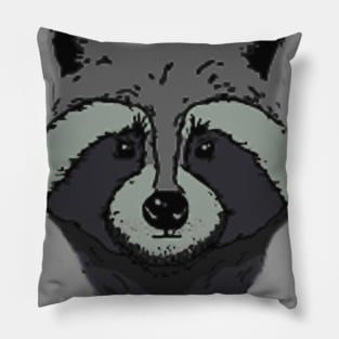 Raccoon Pillow