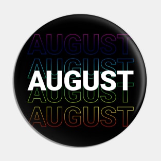 born in August Pin