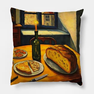 Kitchen Table Setting Pillow