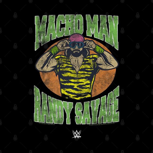 Macho Man Randy Savage Cartoon by Holman