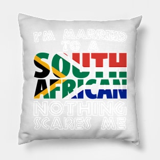 Married To A South African Funny Gift Pillow