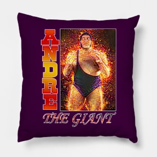 Retro 80's Wrestling - ANDRE THE GIANT Pillow