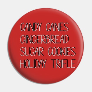 Christmas Treats and Sweets Pin