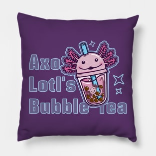 Axo Lotl's Bubble Tea Pillow