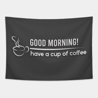 Good Morning Coffee Tapestry