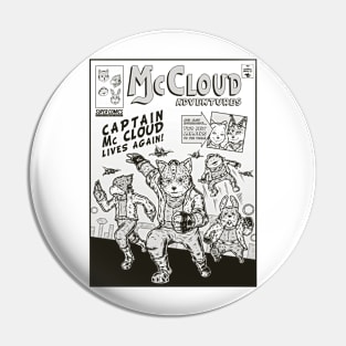 McCloud Adventures - bright garments Pin