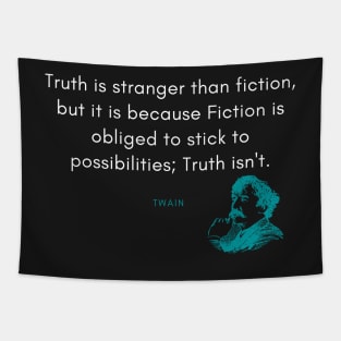 Mark Twain Quote Tapestry