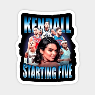 Kendall Starting Five Magnet