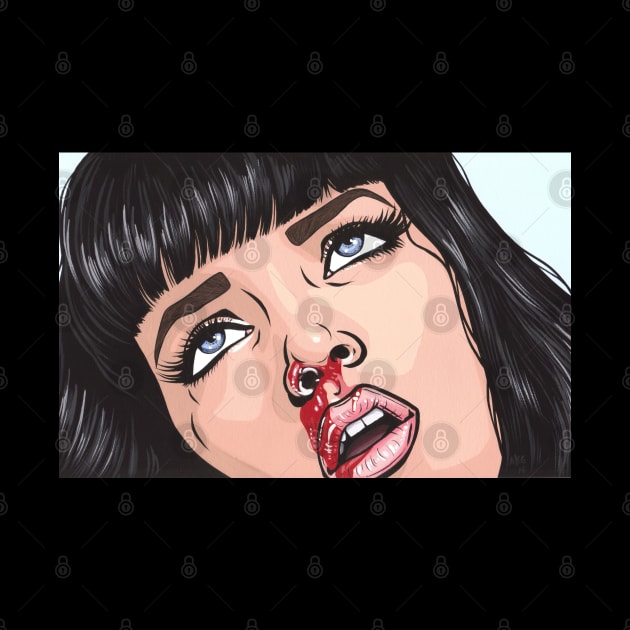 Mia Wallace by turddemon